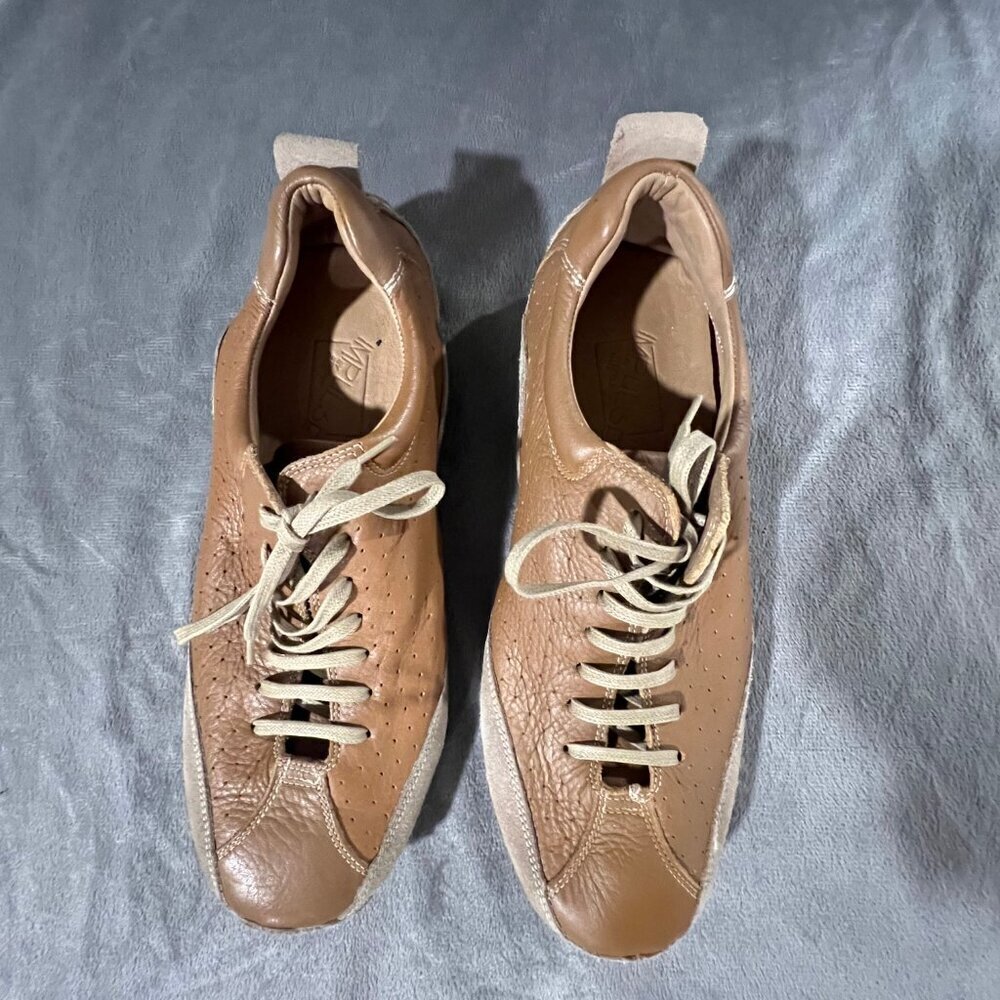 Impulse by Steeple Gate Leather Sneaker Shoe for Men, Beautiful, Size 8 1/2